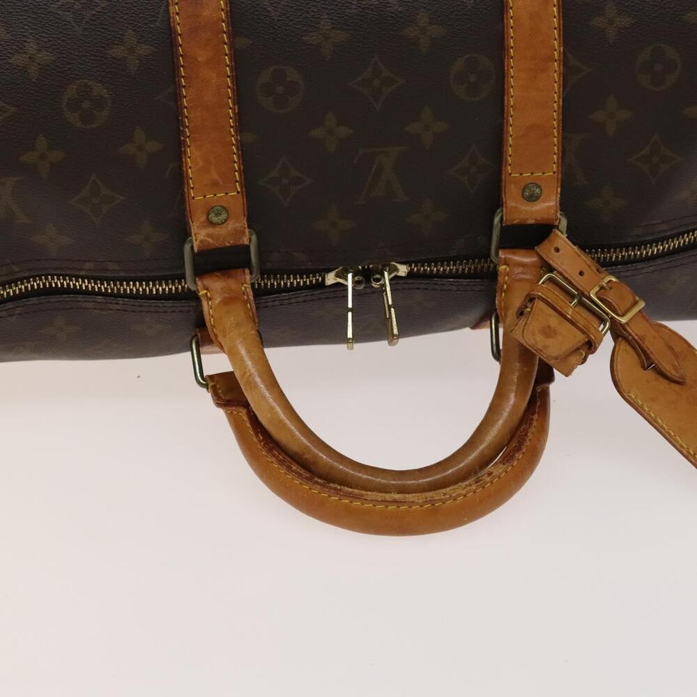 LOUIS VUITTON Monogram Keepall 55 Boston Bag M41424 - Picture 8 of 16